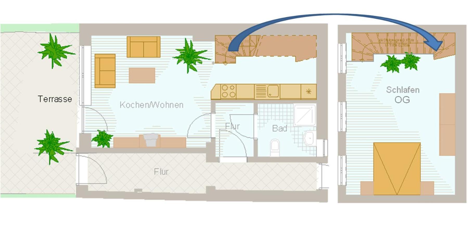 Ferienhaus Seekutter Mit Eigenem Seezugang Малхов Стая снимка